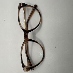 Warby Parker FARA W 2937 TORTOISE GOLD Eyeglasses 50 20 140 Frames - Pre-Owned